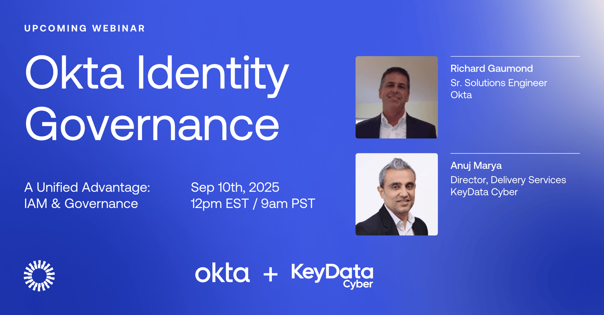 Okta Identity Governance Webinar Promo